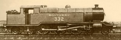 4-6-4 Baltic Tank Engine, Southern Railway, 1930. av Unbekannt