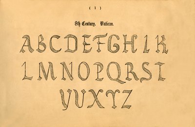 8:e århundradet. Vatikanen, 1862 av Unbekannt