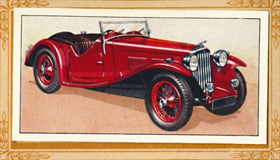 A.C. Sports Two-Seater, c1936 av Unbekannt