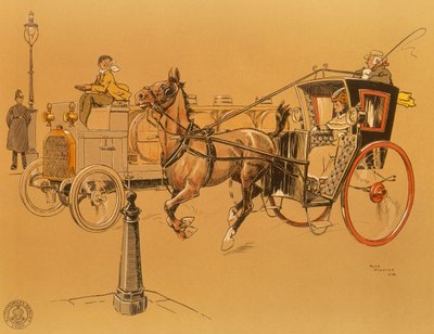 En Berliet-lastbil, 1906 av Unbekannt