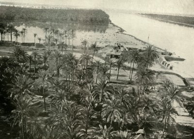En brittisk position vid floden Tigris, 1919. av Unbekannt