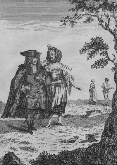 A Burgomaster and His Wife, sent 1600-tidigt 1700-tal av Unbekannt