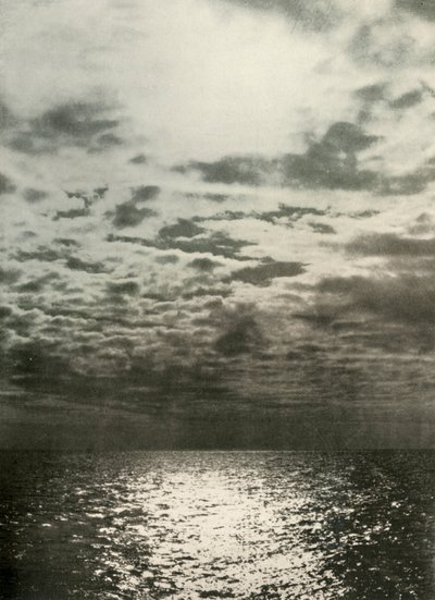 En molneffekt innan havet frös över, c1908, 1909 av Unbekannt