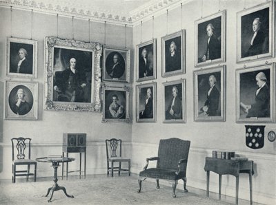 Ett hörn av salongen, 1926 av Unbekannt
