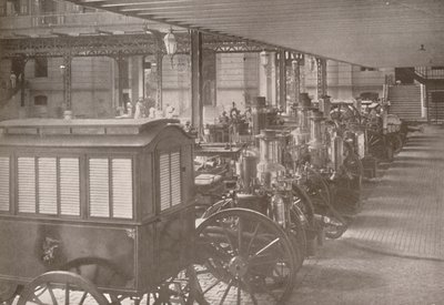 Ett hörn av Rio Fire Brigades högkvarter, 1914 av Unbekannt