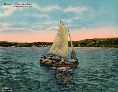 En kubansk bumboat, Havanna, c1920 av Unbekannt