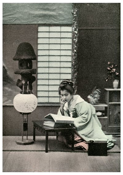 A Fair Student, Japan, 1904 av Unbekannt