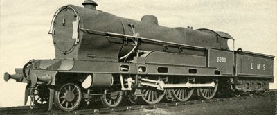 En ledande expresstyp på L.M.S. - The Rebuilt Claughton., c1930. av Unbekannt