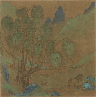 En pastoral scen, 1271-1368. av Unbekannt