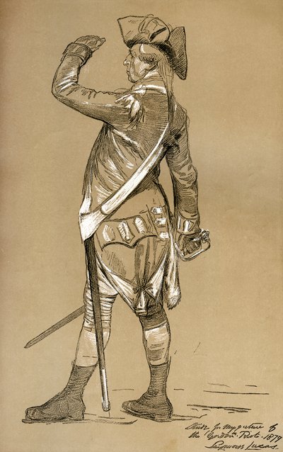 A Study for The Gordon Riots, 1879 1899 av Unbekannt