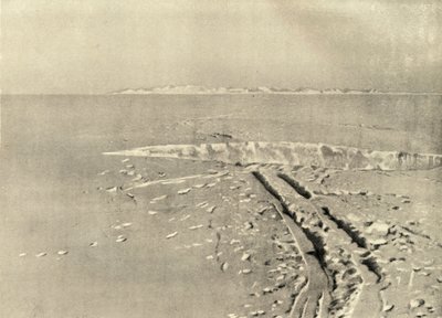 En typisk spricka på plan yta, c1908, 1909. av Unbekannt