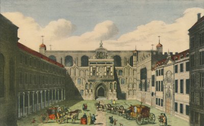 A View of the Guildhall of the City of London, c1750-talet, tidigt 1800-tal, 1948. av Unbekannt