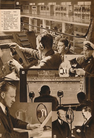 Ett besök på BBC 1-6, 1937 av Unbekannt