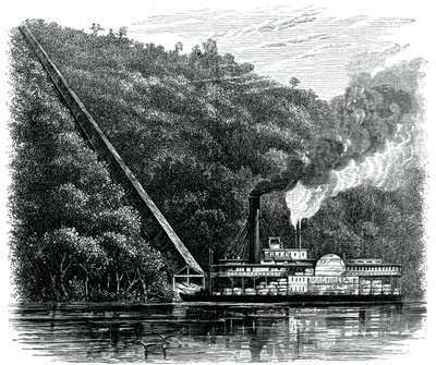 En bomullsränna, USA, c1880 av Unbekannt