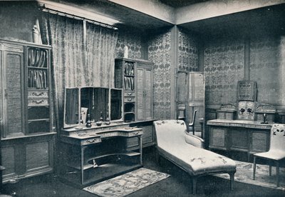 Ett omklädningsrum av Georges de Feure 18681943, 1900 av Unbekannt