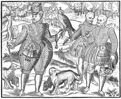 En falkonerare, 1611 av Unbekannt