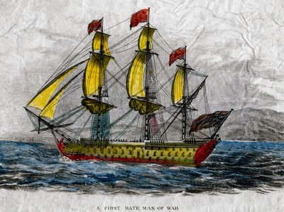 En förstklassig krigsman, c1700-talet av Unbekannt