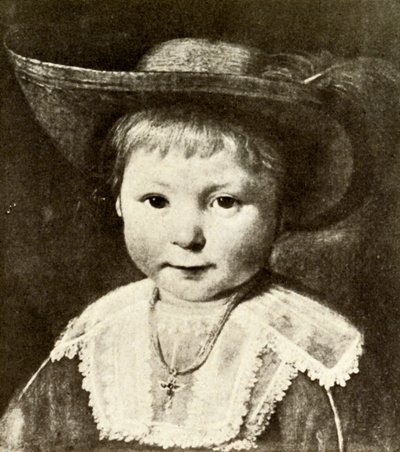 En liten holländsk pojke från ett porträtt av Cuyp, c1640-1690, 1937. av Unbekannt
