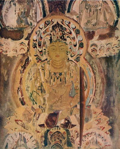 En målning på pagodens kärnpelare vid Daigoji-klostret, c1200-talet av Unbekannt