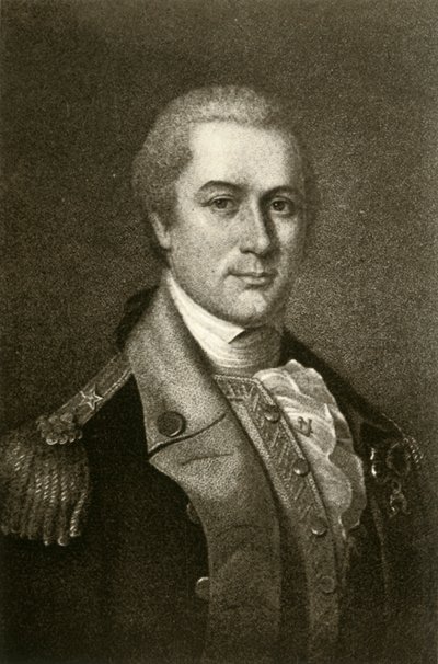 Ett porträtt av General O. H. Williams, c1780, 1937. av Unbekannt