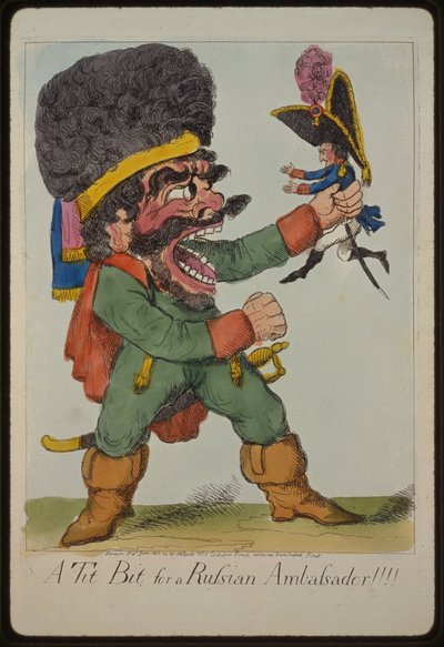 En bit för en rysk ambassadör!!!, 1803 av Unbekannt