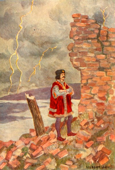 "Ett torn hade träffat Maximus utan att göra honom allvarlig skada", 1917. av Unbekannt