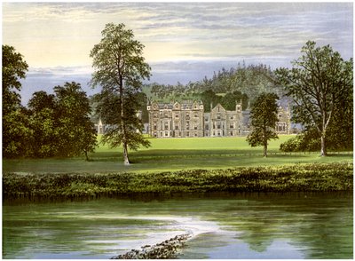 Abbotsford, Roxburghshire, Skottland, hem för familjen Scott, c1880 av Unbekannt