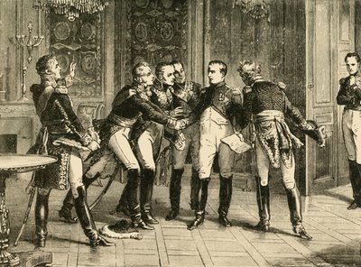 Abdikation av Napoleon Bonaparte, 1815, 1890. av Unbekannt