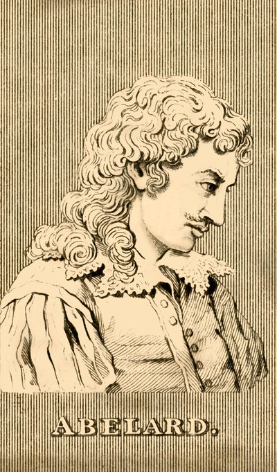 Abélard, 1079-1142, 1830. av Unbekannt