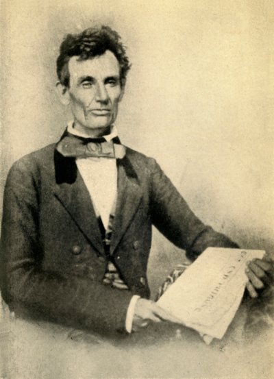 Abraham Lincoln, 1854, 1930. av Unbekannt