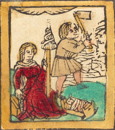 Adam och Eva, ca. 1460. av Unbekannt