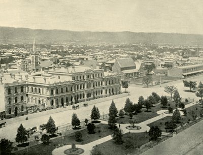 Adelaide, från Post Office Tower, 1901. av Unbekannt