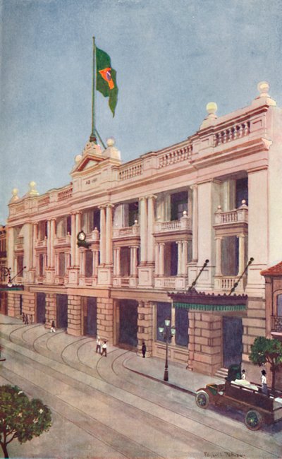 Administrationskontor för Rio Tramway, Light and Power Company, 1914 av Unbekannt