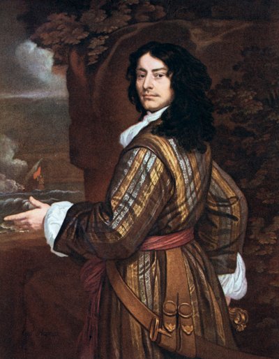 Amiral Sir John Harman, engelsk sjöofficer, 1800-talet av Unbekannt