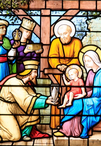 Tillbedjan av Magi, Provins, Frankrike av Unbekannt