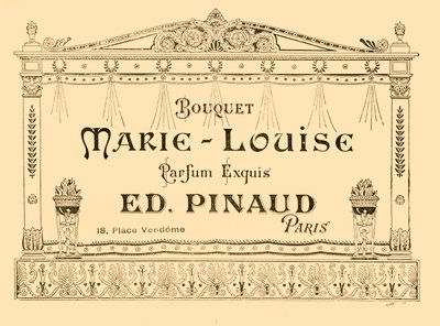 Annons för Marie-Louise parfym, 1903. av Unbekannt