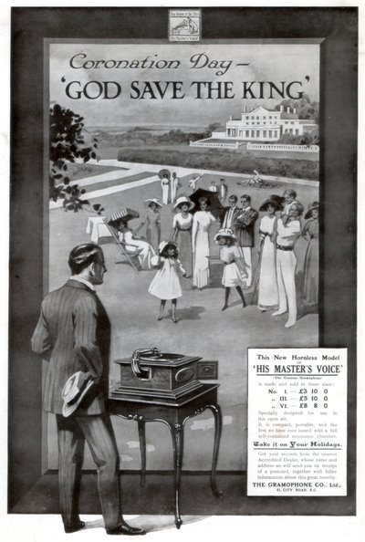 Annons för Gramophone and Co. Ltd av Unbekannt
