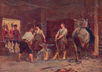 Efter Culloden: Rebell Hunting, 1905 av Unbekannt