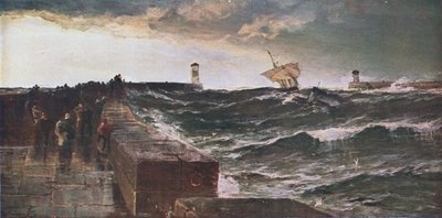 Efter tre dagars storm, 1885, c1902. av Unbekannt