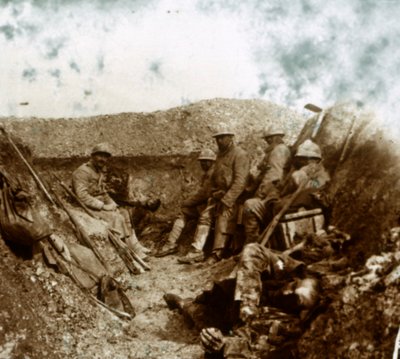 Efter motattack, c1914-c1918 av Unbekannt