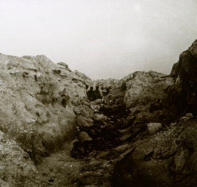 Efter attacken, Rozieres, Frankrike, c1914-c1918 av Unbekannt
