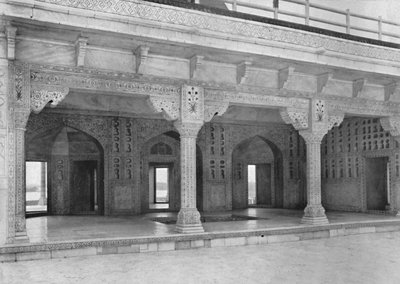 Agra. Ett rum i Jasmintornet, c1910. av Unbekannt