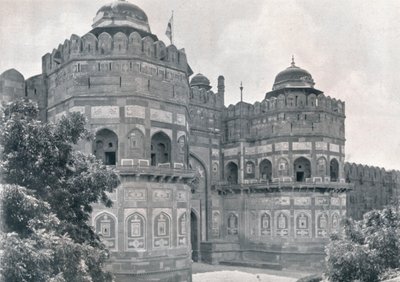 Agra. Delhi Gate of the Fort, c1910. av Unbekannt