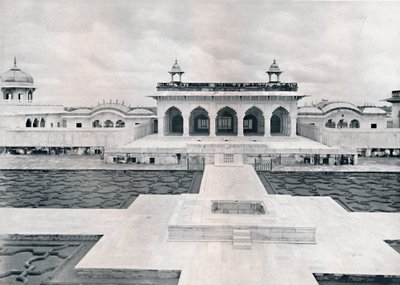 Agra. Khas Mahal och Zenana, c1910. av Unbekannt