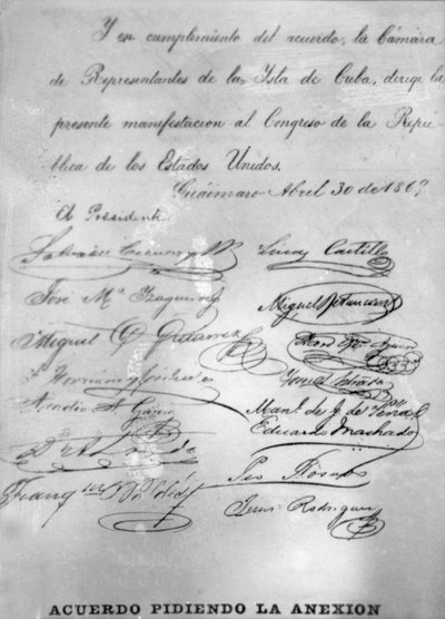 Överenskommelse om annektering, 1869, 1920-talet av Unbekannt