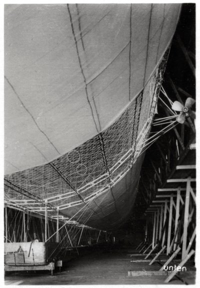 Luftskepp LZ1 Graf Zeppelin under konstruktion, 1899 1933 av Unbekannt