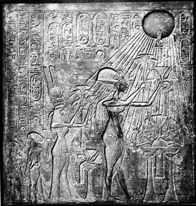 Akhenaten Amenhotep IV kättare egyptisk farao av Unbekannt