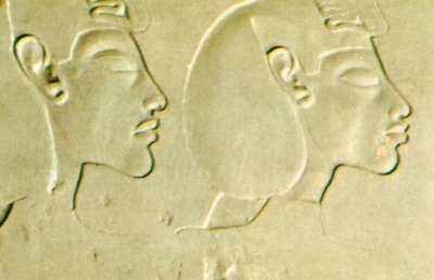 Akhenaton, Egypten, 1375 f.Kr av Unbekannt