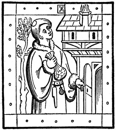 Alan Middleton, samlare av hyror, 1400-talet, 1910 av Unbekannt