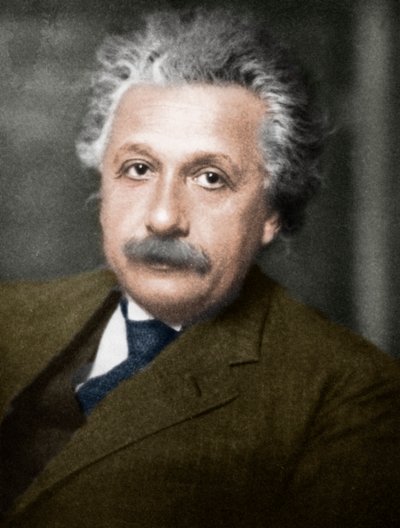 Albert Einstein, tysk-schweizisk-amerikansk matematiker och fysiker. av Unbekannt